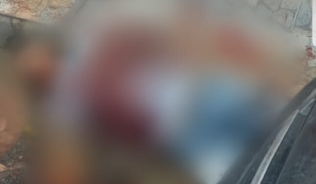 O homem ainda tentou fugir por uma laje. Foto: Reprodução