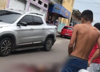 O crime aconteceu na manhã desta sexta-feira (22), na rua Natal. Foto: Divulgação