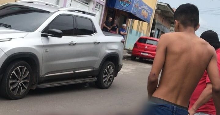 O crime aconteceu na manhã desta sexta-feira (22), na rua Natal. Foto: Divulgação