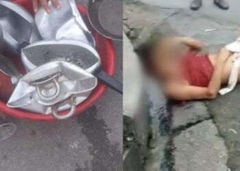 A ladra escapou de ser linchada. Foto: Reprodução