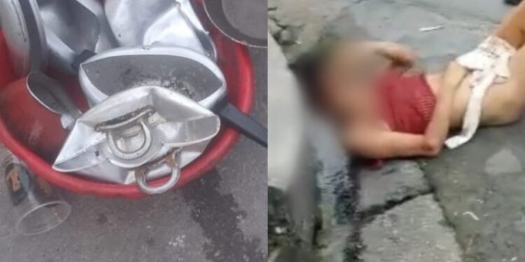 A ladra escapou de ser linchada. Foto: Reprodução