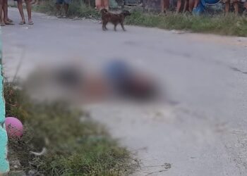 O homem estava sem identificação e não seria morador do bairro. Foto: Divulgação