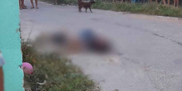 O homem estava sem identificação e não seria morador do bairro. Foto: Divulgação