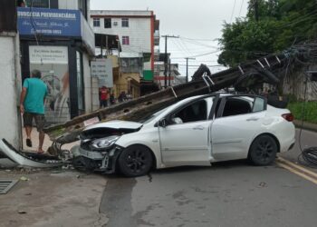 O acidente aconteceu na manhã deste domingo (3). Foto: Divulgação