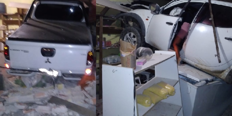 O acidente aconteceu na noite desta sexta-feira (22). Foto: Reprodução