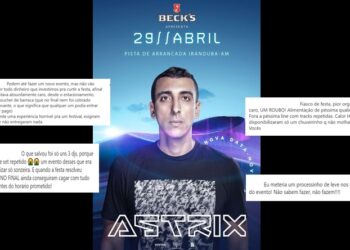 O evento foi remarcado, mas muitos reclamam que gastaram muito no último final de semana, quando a atração principal não apareceu. Foto: Reprodução