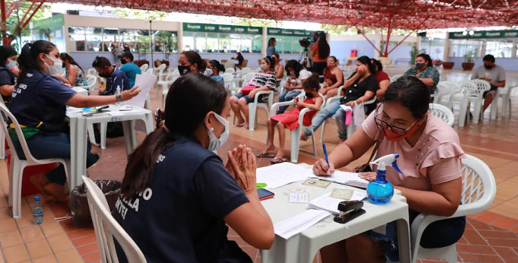 Os novos contemplados foram selecionados por meio do Cadastro Único. Foto: Bruno Zanardo/Secom