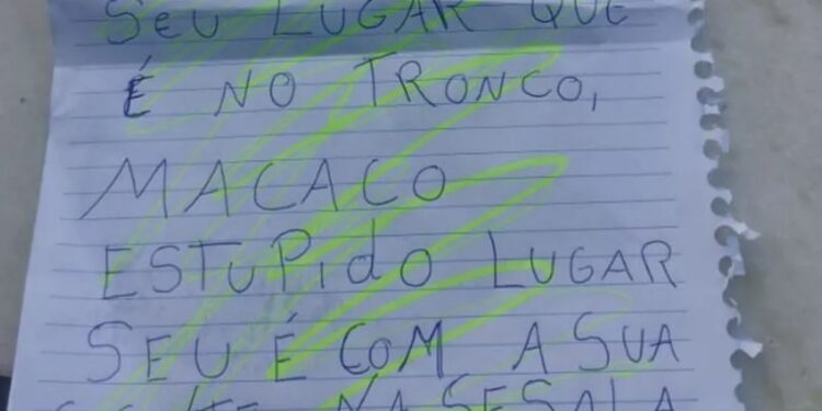 O funcionário encontrou bilhetes e pediu para ser transferido de setor. Foto: Reprodução