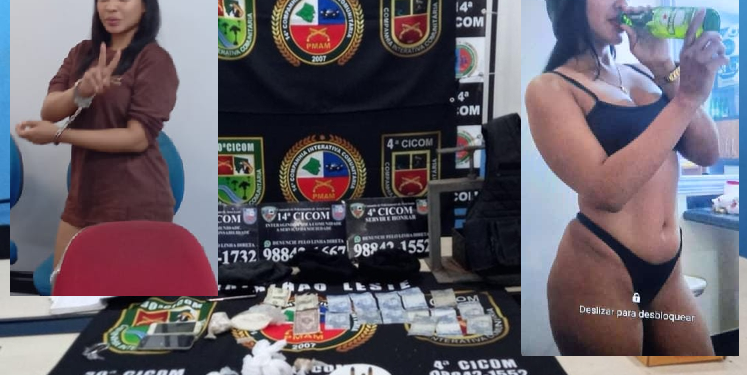 A mulher foi presa e levada ao 14º DIP. O namorado sumiu. Foto: Divulgação