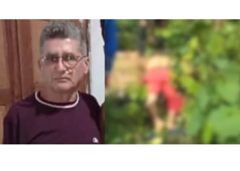 O empresário foi encontrado numa área de mata. Foto: Reprodução