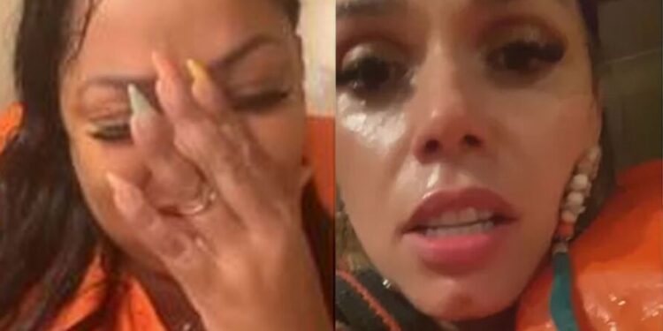 Influenciadores digitais postaram nas redes os momentos de sufoco. Foto: Reprodução/Internet