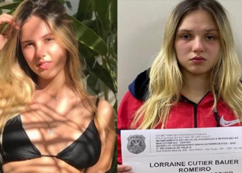 Lorraine foi presa no ano passado e negou o crime. Foto: Reprodução/Internet