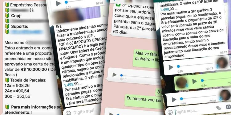 Infratores induzem vítimas a depositar determinada quantia em dinheiro para que o crédito seja liberado. Foto: Reprodução/Internet