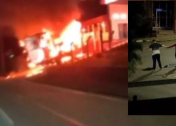 Imagens mostram o cenário de terror na cidade paranaense. Foto: Reprodução