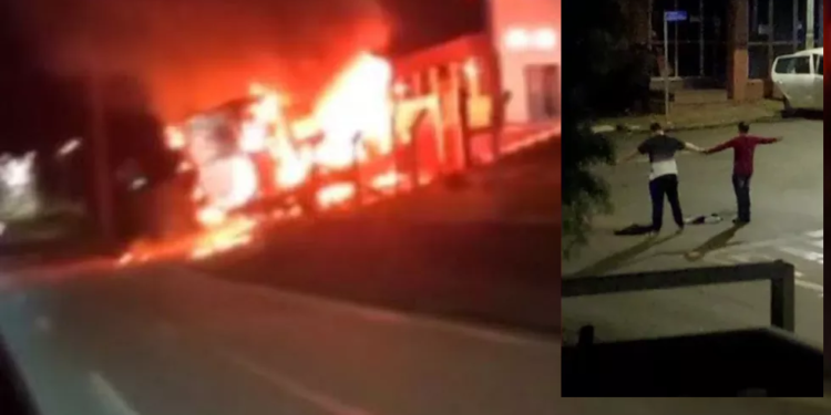 Imagens mostram o cenário de terror na cidade paranaense. Foto: Reprodução