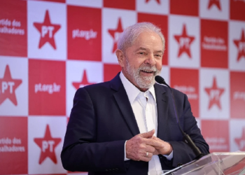 O ex-presidente aparece com 43,3% de intenções de voto. Foto: Reprodução/Internet