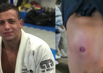 O lutador seria filho de um delegado. Foto: Reprodução