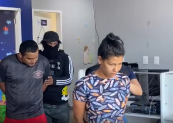 O casal foi preso nesta sexta-feira como suspeitos do crime. Foto: Reprodução