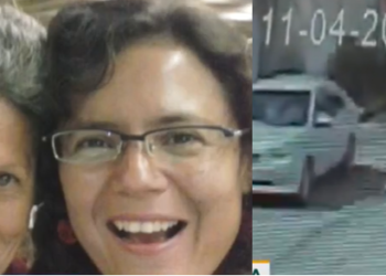 O crime foi filmado por câmeras da rua. Foto: Reprodução