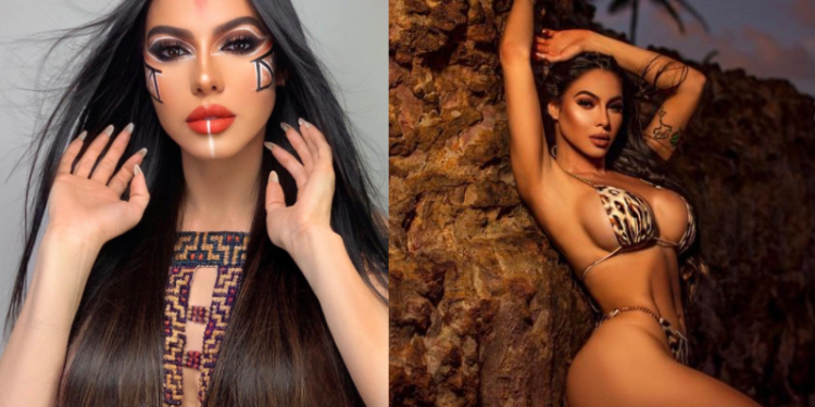 Modelo tem chamado atenção com tanta beleza. Foto: Reprodução/Instagram