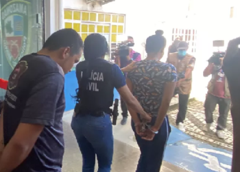 O casal está preso temporariamente por 30 dias. Foto: Reprodução
