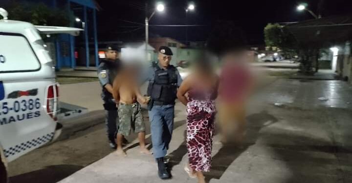 Os pais foram presos e as crianças encaminhadas ao Conselho Tutelar de Maués. Foto: Divulgação/PMAM