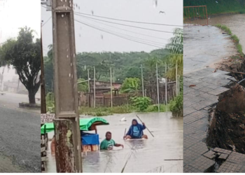 Foram mais de 15 horas de chuva direto. Fotos: Reprodução/Internet