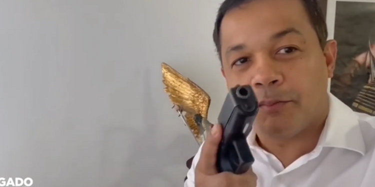 Deputado federal Delegado Pablo fez vídeo no Instagram. Foto: Reprodução/Instagram