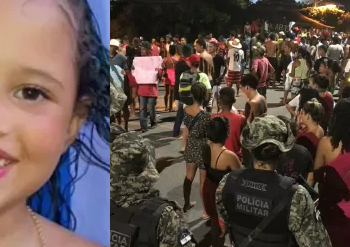 A criança foi atingida com um tiro e não resistiu. Foto: Reprodução