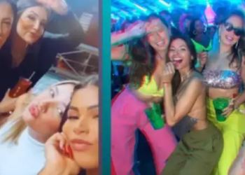 As acusadas parecem que não estão preocupadas com a Justiça. Foto: Reprodução