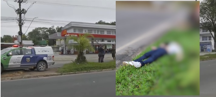 O crime aconteceu na avenida do Turismo, no Tarumã. Foto: Divulgação