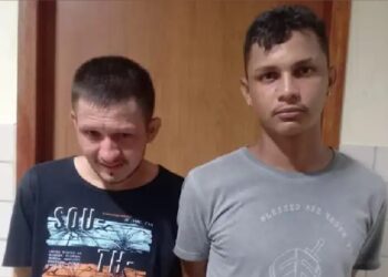 A dupla foi presa em flagrante. Foto: Divulgação