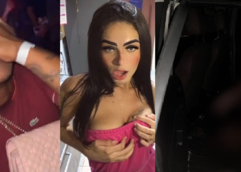 Melissa passou por cirurgia na barriga e o segurança morreu ainda no local. Foto: Reprodução