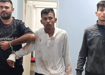 O trio foi apresentado no 6º Distrito Integrado de Polícia (DIP). Foto: Divulgação