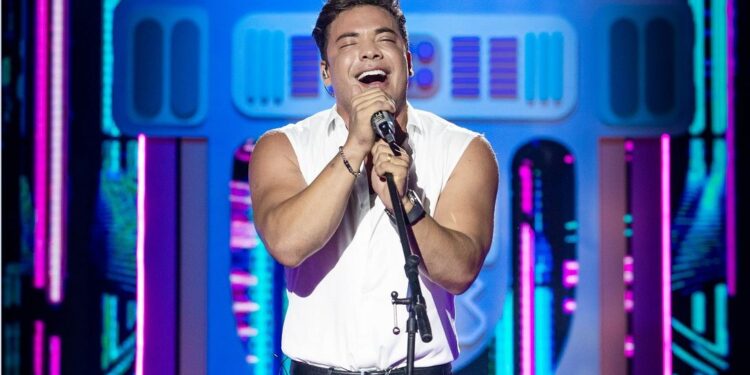 O cantor se apresentou na festa de aniversário da cidade. Foto: Reprodução/Internet