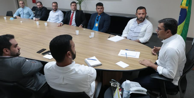 O anúncio foi feito durante reunião, na sede do Governo do Estado, zona oeste de Manaus. Foto: Arthur Castro/Secom
