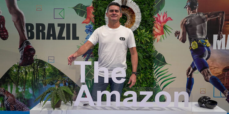 Um estande foi montado na 'Fira de Barcelona'. Foto: Divulgação / Semcom