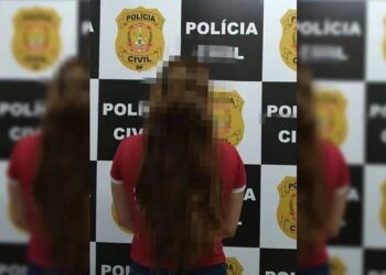 Doméstica presa por furtar R$15 mil do patrão (Foto: Divulgação PCDF)