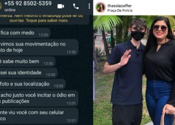 Fotógrafo diz que não estava no evento e assessora fez ameaças. Foto: Reprodução