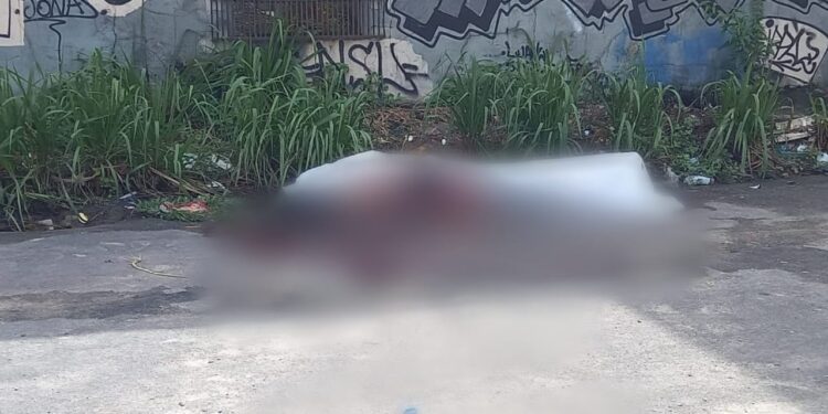 O homem levou várias facadas e uma foi fatal. Foto: Divulgação