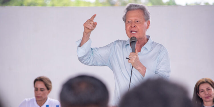 Visita a Autazes aconteceu neste domingo (22). Foto: João Neto / Assessoria PSDB-AM
