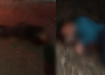 As vítimas foram levadas de carro até o local. Foto: Reprodução