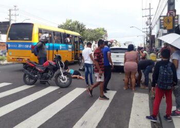 O acidente aconteceu na tarde desta segunda-feira (30). Foto: Reprodução