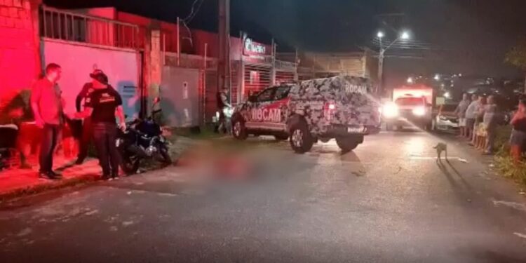 O crime aconteceu nesta noite de segunda-feira (30). Foto: Reprodução