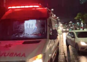 O acidente aconteceu na noite desta terça-feira (17). Foto: Divulgação