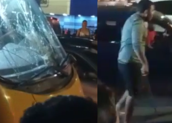 A confusão ocorreu na noite desta segunda-feira (9). Foto: Reprodução