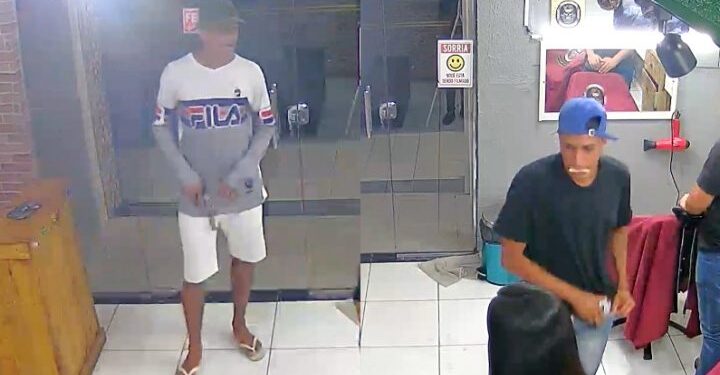 A dupla fingiu que era cliente e entrou no local. Foto: Reprodução