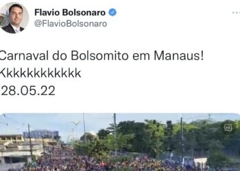 O senador fez a postagem no Twitter. Foto: Reprodução
