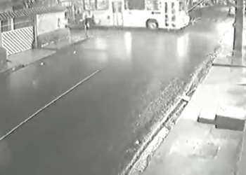 Luiz Gonzaga teria escorregado na pista molhada. Foto: Reprodução