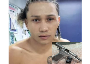 O homem foi preso após uma denúncia. Foto: Reprodução